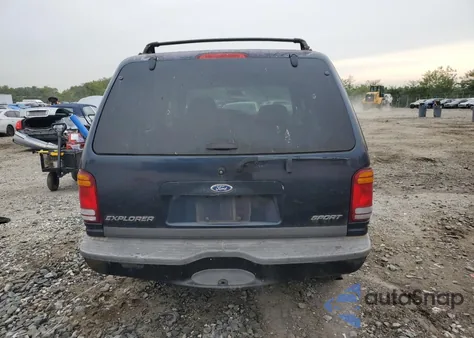 2000 Ford Explorer Sport из США, поврежденный, VIN 1FMYU60X2YUA76116